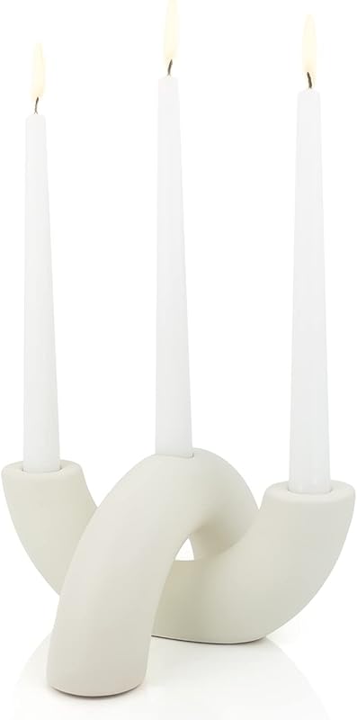 AERLO Ceramic Candle Holder Set